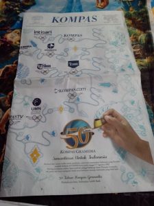 Mutoh Art Paper Printer on Kompas Paper